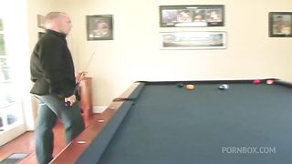 Alexis And Jenna Haze Get Into A Wild Threesome Fuck At The Pool Table