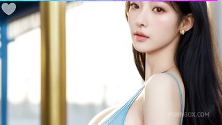 21YO Asian Girlfriend Wanna Show You Her HUGE BOOBS And Fuck Again And Again In The Airport POV - Uncensored Hyper-Realistic Hentai Joi, With Auto Sounds, AI [PROMO VIDEO]