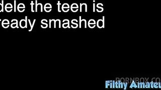 Adele the teen is already smashed