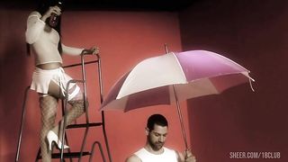 Big Boobed Brunette Jodi James Gets Covered In Chocolate To Suck And Fuck