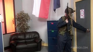 Cyprus And Gabriela Have Two Men In The Office For A Hardcore Foursome