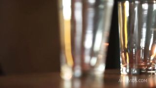 The bartender grabbed me at the bar and ate my ass