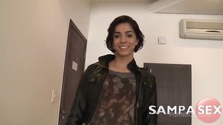 TS Emanuelle Adams gets creampie on her big ass with a monster cock - YagoRibeiroXXX