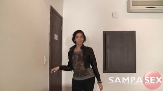 TS Emanuelle Adams gets creampie on her big ass with a monster cock - YagoRibeiroXXX