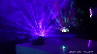 Jayden Cole & Alix Lynx in Pussy Licking Trippy Fun In This 1970s Cosplay!