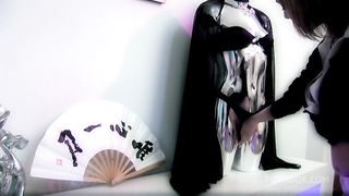 Michelle Thorne Bends Romana Ryder Over And Sticks A Dildo In Deep