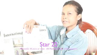 Star such a good girl as she gets fucked in the mouth, while she studies English. She loves to study. StickyAsian18