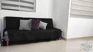 I fucked my friend Katha Dawson while she made an erotic video call to my husband.