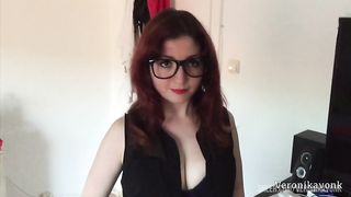 Striptease Blowjob Missionary ride cowgirl reverse ANAL FUCK cum face and swallow