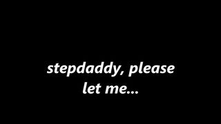 no stepdaddy please, not in my ass