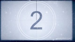 Milf nurse sitting on the dildo with breasts out