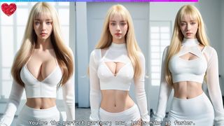 21YO Petite BIG ASS Step Sis Fuck All Day POV - Uncensored Hyper-Realistic Hentai Joi, With Auto Sounds, AI [SUB'S VIDEO]