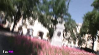 Slut girl loves getting fucked in the back hole!