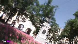 Slut girl loves getting fucked in the back hole!