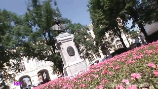 Slut girl loves getting fucked in the back hole!