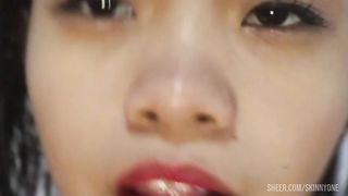 Little beauty rimming gladly after her pussy is licked and doggy style done
