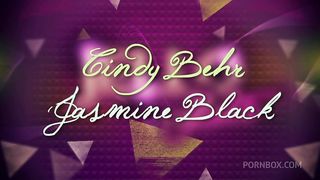 Cindy Behr And Jasmine Black Suck Each Others Toes In A Pool Of Jelly