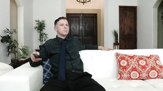 Stassi Sinclair Fucks A Stranger On Her Bed While Her Boyfriend Watches