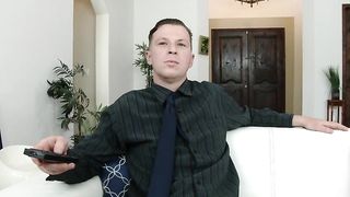 Stassi Sinclair Fucks A Stranger On Her Bed While Her Boyfriend Watches