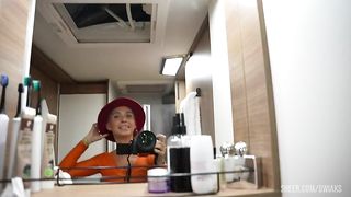 Horny rave girl takes a big white cock in the ass at the music festival!!!