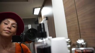 Horny rave girl takes a big white cock in the ass at the music festival!!!