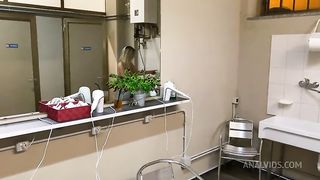 I fuck this milf in the club bathroom