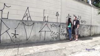 Horn invites stranger on the street to fuck his wife, and he watches