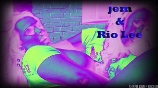 Hot Lesbians With Big Boobs Fuck Out Side In The Bright Sunlight