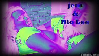 Hot Lesbians With Big Boobs Fuck Out Side In The Bright Sunlight