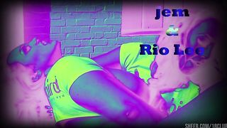 Hot Lesbians With Big Boobs Fuck Out Side In The Bright Sunlight