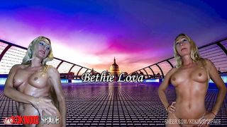 BETHIE LOVA'S CREAMY PUSSY FUCK AND CREAMPIED AT KOKINOOS SPACE