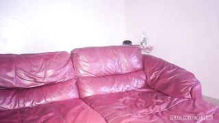 Franck fucks two lesbians that he catches licking their ass on his couch, he didn't know about his wife with lulu vroumette cmr and Cameroon Full Sex