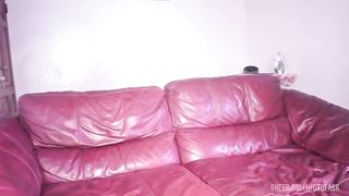 Franck fucks two lesbians that he catches licking their ass on his couch, he didn't know about his wife with lulu vroumette cmr and Cameroon Full Sex