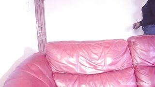 Franck fucks two lesbians that he catches licking their ass on his couch, he didn't know about his wife with lulu vroumette cmr and Cameroon Full Sex