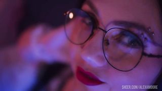Lecherous husband piss on tits his wench's and anal fuck her, and she gets cum in mouth.