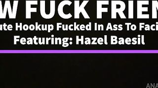 BBW FUCK FRIEND: Cute Hookup Fucked In Ass To Facial