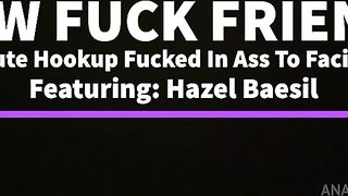 BBW FUCK FRIEND: Cute Hookup Fucked In Ass To Facial