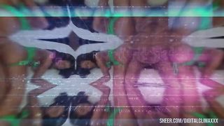 BIG Black Dicks DEEP in Latina ASSES