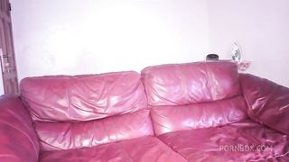 Franck fucks two lesbians that he catches licking their ass on his couch, he didn't know about his wife with lulu vroumette cmr