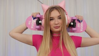 Teen 19yo with BIG tits and her first anal with an African