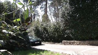 Brunette Rita Faltoyano Sucks Dick Outside And Gets Fucked
