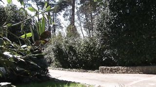 Brunette Rita Faltoyano Sucks Dick Outside And Gets Fucked