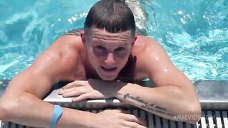 Met a hot twink by the pool and fucked him in my room