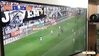 A SANTISTA MA SANTOS VAI ASSISTIR AO JOGO NA CASADO DO CORINTHIANO ED JUNIOR E DAR O CU PRA ELE SEM CAMISINHA