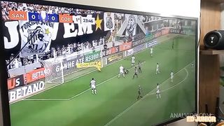 A SANTISTA MA SANTOS VAI ASSISTIR AO JOGO NA CASADO DO CORINTHIANO ED JUNIOR E DAR O CU PRA ELE SEM CAMISINHA