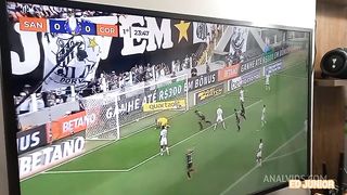 A SANTISTA MA SANTOS VAI ASSISTIR AO JOGO NA CASADO DO CORINTHIANO ED JUNIOR E DAR O CU PRA ELE SEM CAMISINHA