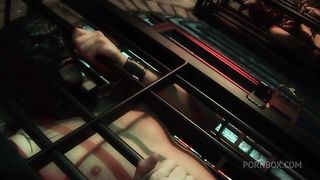Lucy Has Anal And Takes A Load On Her Face In The Dungeon