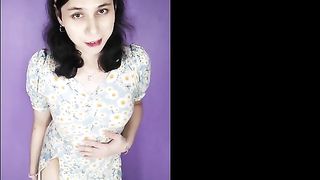 DaniTheCutie speaks Spanish and fucks herself with her vibrator while sucking on her fuck machine as a love letter to all of her Spanish speaking fans (FULL MOVIE)