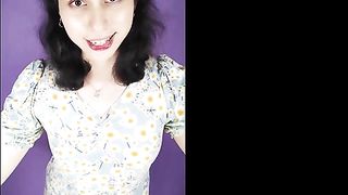 DaniTheCutie speaks Spanish and fucks herself with her vibrator while sucking on her fuck machine as a love letter to all of her Spanish speaking fans (FULL MOVIE)