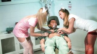 Two Naughty Nurses Satisfy Their Patients Rock Solid Boner